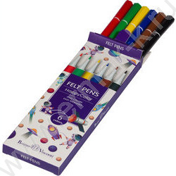 Фломастеры   6цв Happycolor 2 вида | Фото 6