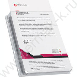 Файлы (мультифора) А4 180мкм расширяющийся 4отв | Фото 3