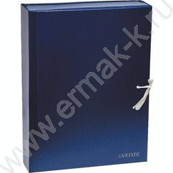 Папка архивная  80мм на завязках б/вин синий складная /4 завязки | Фото 1