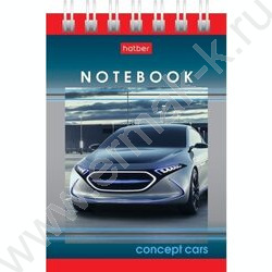 Блокнот  40л А7 спираль/тонир.блок "Машинки" | Фото 2