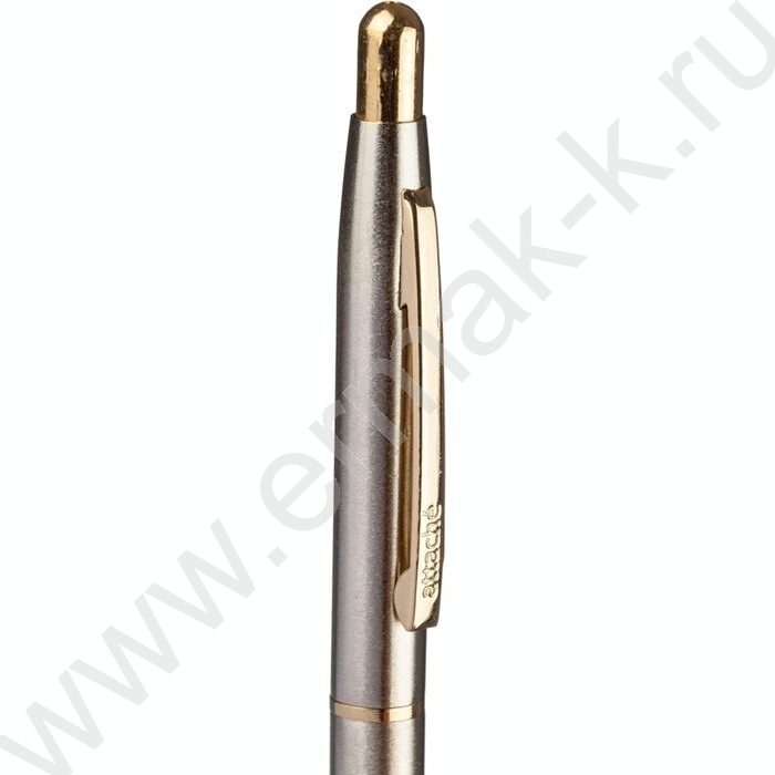 Ручка шар авт Attache синяя метал корпус | Фото 4