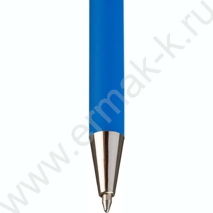 Ручка шар Attache Style 0,5мм синяя  прорезин.корп | Фото 4