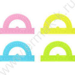 Транспортир 180*10см флюор с отлит. шкалой | Фото 1