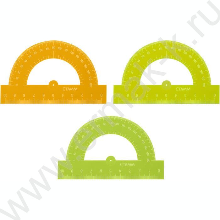 Транспортир 180*10см флюор с отлит. шкалой | Фото 3