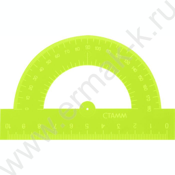Транспортир 180*10см флюор с отлит. шкалой | Фото 4