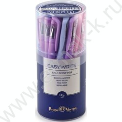 Ручка шар EasyWrite Zefir синяя 0,5мм/4 цвета корпуса | Фото 5