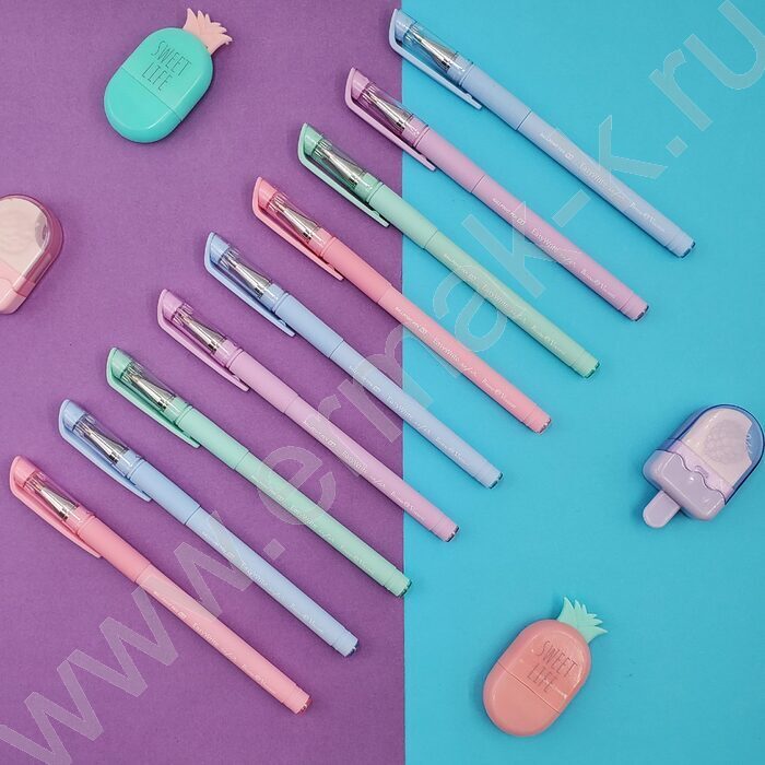 Ручка шар EasyWrite Zefir синяя 0,5мм/4 цвета корпуса | Фото 6