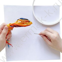 Набор д/творчества Вышивка  Щенок (с пяльцами) | Фото 7