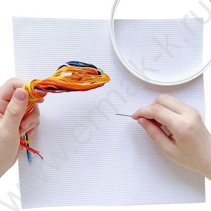 Набор д/творчества Вышивка  Щенок (с пяльцами) | Фото 7