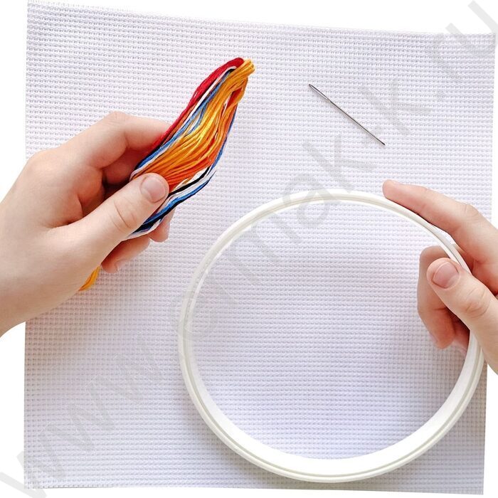 Набор д/творчества Вышивка  Щенок (с пяльцами) | Фото 8