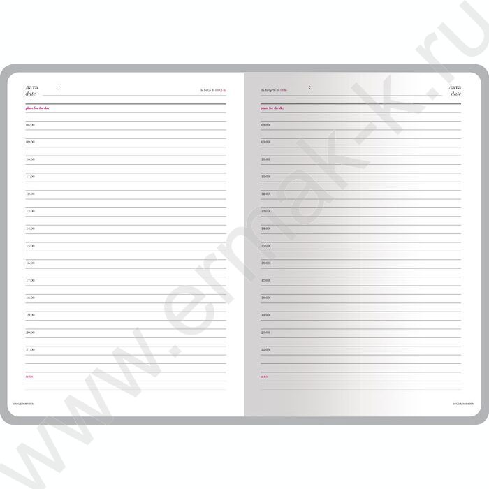 Ежедневник н/дат А5 136л Velvet зеленый | Фото 3