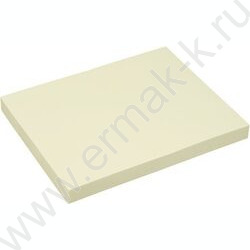 Бумага д/записей  76*101мм /100л, 75г/м², жёлтая с липким краем | Фото 2