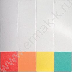 Набор самокл. этикеток-закладок 12*50мм/100л*4цв пл.блистер европодвес | Фото 2