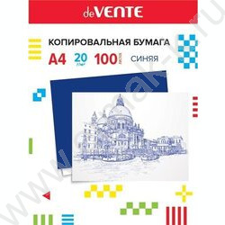 Бумага копировальная 100л А4 синяя | Фото 1