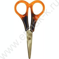 Ножницы 13см пл.янтарные кольца в ПВХ чехле | Фото 1