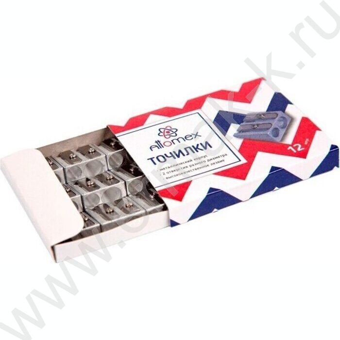 Точилка 2отв. метал прямоугольная | Фото 2