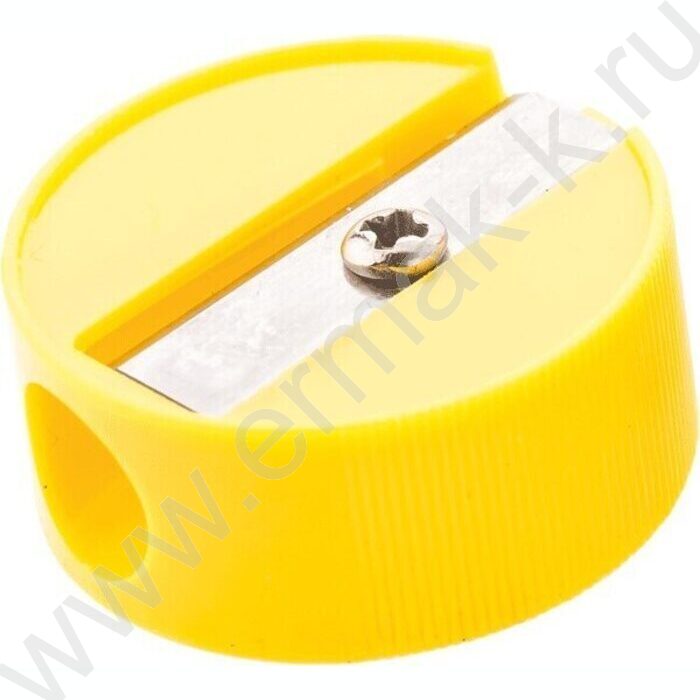 Точилка 1отв. пластик ассорти круглая  | Фото 2