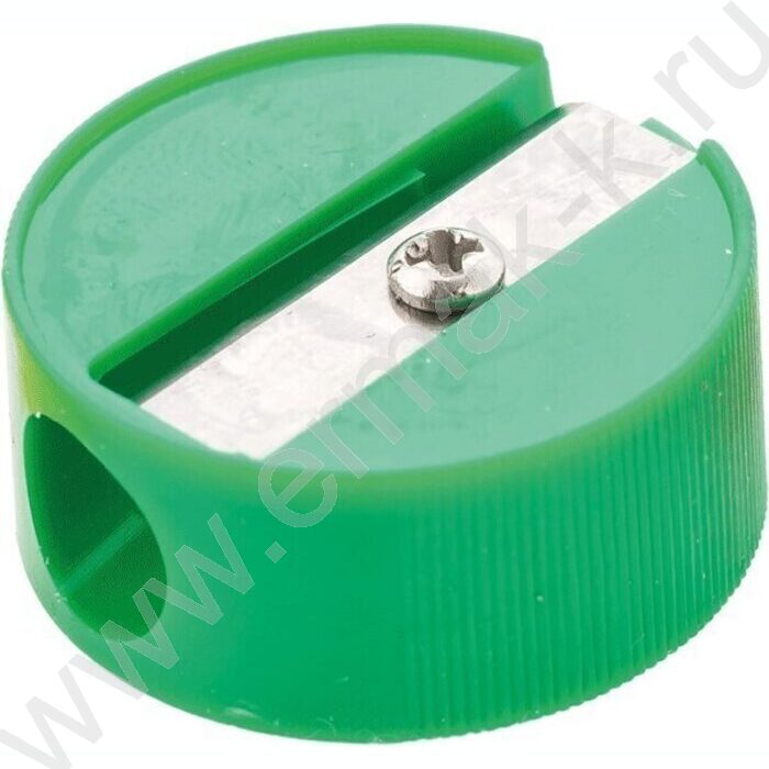 Точилка 1отв. пластик ассорти круглая  | Фото 3