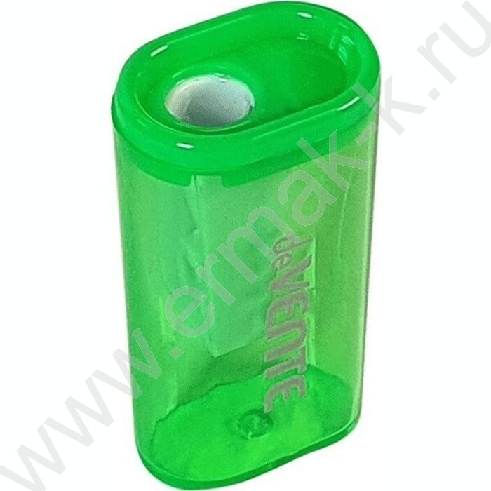 Точилка 1отв. пластик/с контейнером /ассорти прямоугольная высокая   | Фото 2