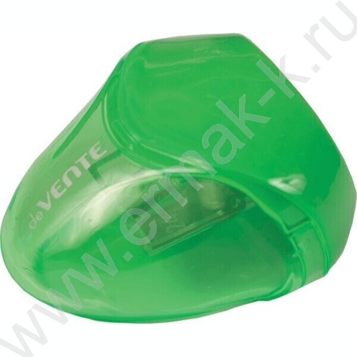 Точилка 1отв. пластик/с контейнером/ ассорти овальная в пластиковой тубе  | Фото 2