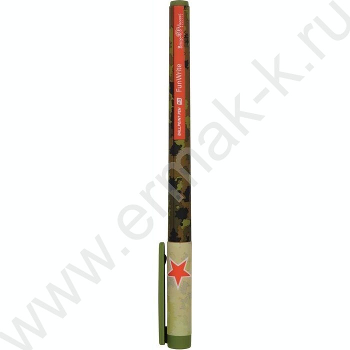 Ручка шар FunWrite.Милитари синяя 0,5мм | Фото 2