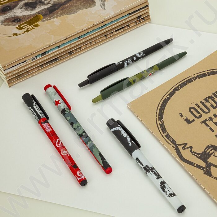 Ручка шар FunWrite.Милитари синяя 0,5мм | Фото 7