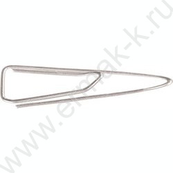 Скрепки 33мм /100шт оцинкованные треугольные с загнутым краем | Фото 2