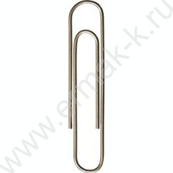 Скрепки 50мм / 50шт никелированные | Фото 1