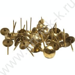 Кнопки /50шт 10,5мм омедненные | Фото 1