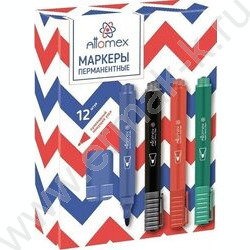 Маркер перм. /синий/ 3мм круг | Фото 3