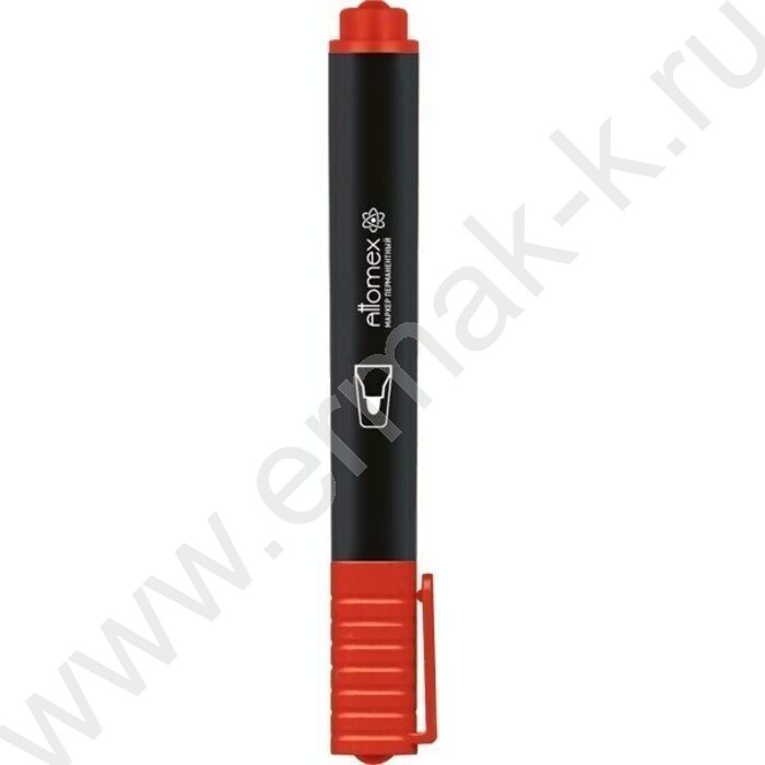 Маркер перм. /красный/ 3мм круг | Фото 1