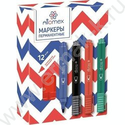 Маркер перм. /красный/ 3мм круг | Фото 2