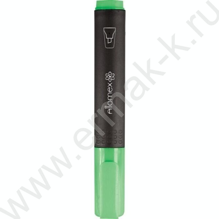 Текстовыделитель /зеленый/ 4мм косой | Фото 1