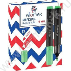 Текстовыделитель /зеленый/ 4мм косой | Фото 2