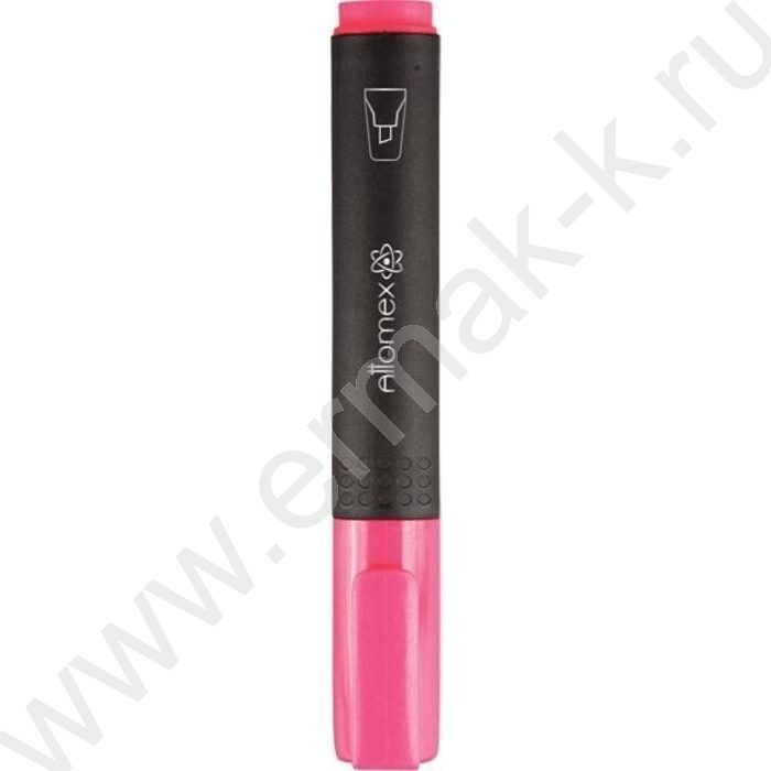 Текстовыделитель /розовый/ 4мм косой | Фото 1