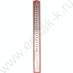 Линейка метал.  15см /0,5мм в пластиковом чехле | Фото 2