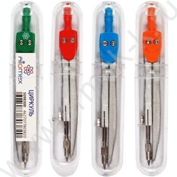 Циркуль пл.футляр /ассорти | Фото 1