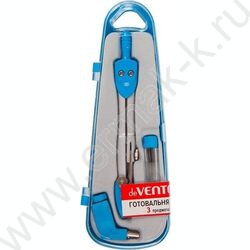 Готовальня  3предм с защитой острия /ассорти | Фото 2