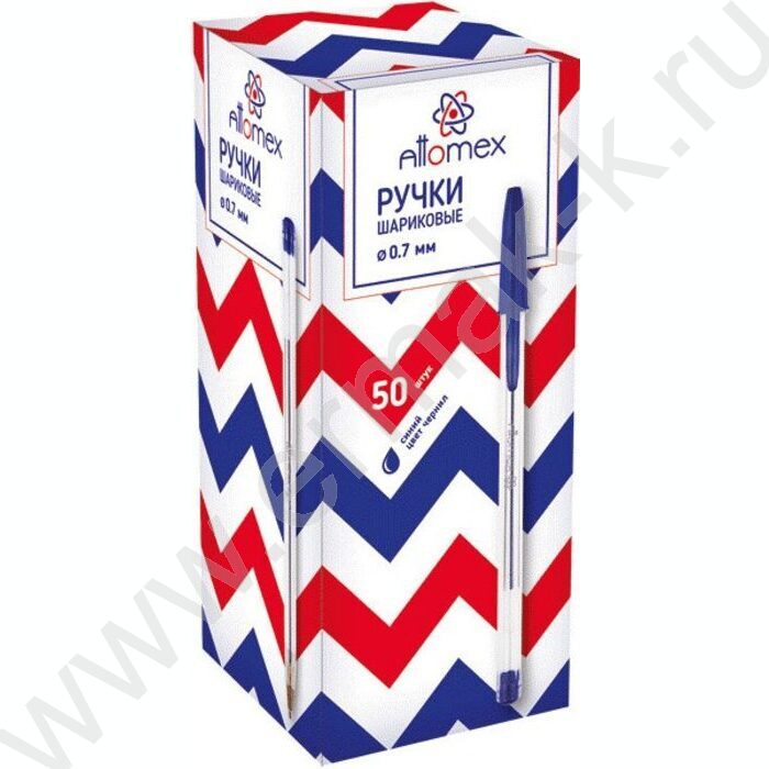 Ручка шар 0,7мм синяя /пр.корпус | Фото 3