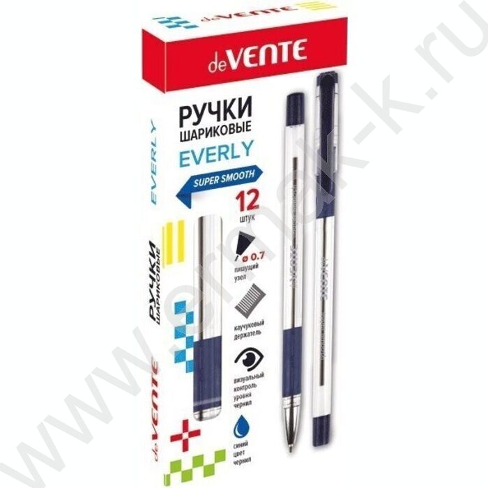 Ручка шар на масл.основе 0,7мм синяя/игла,прозр.корпус,метал.наконечник,резиновый держатель,ульт | Фото 4