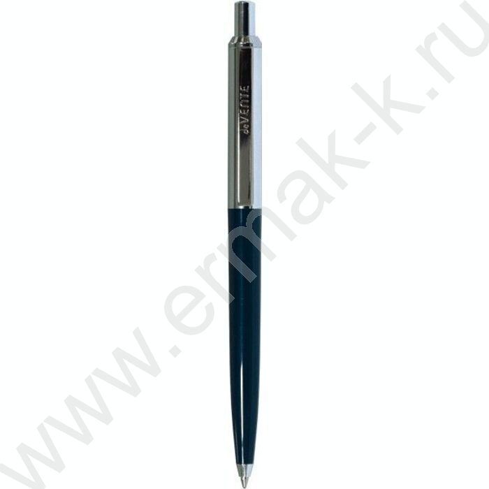 Ручка шар темно-синий корпус и хром.элементы /цвет чернил синий | Фото 1