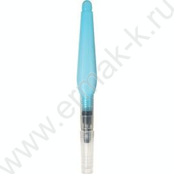 Кисть  нейлон М (средний) Water Brush с резервуаром для воды,пл.полупрозрачная блистер | Фото 1