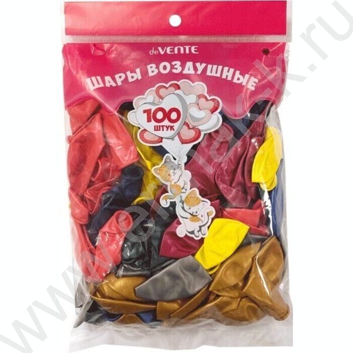 Шар воздушный Перламутровые цвета ассорти 25см | Фото 1