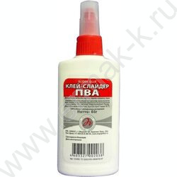 Клей ПВА   65мл Слайдер с дозатором/мороз | Фото 1
