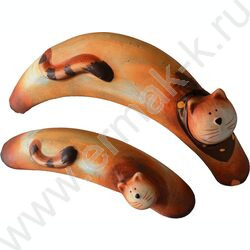 Сувенир Кошки 8см керамика /комплект 2шт | Фото 5