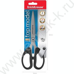 Ножницы 19см TopModel чёрные /европодвес | Фото 5