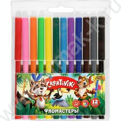 Фломастеры  12цв блистер | Фото 1