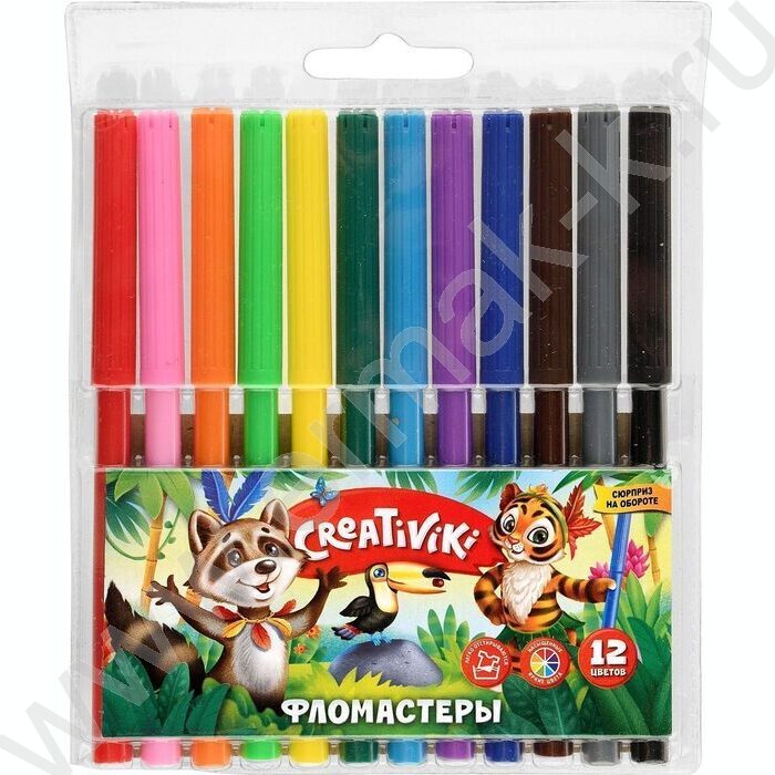 Фломастеры  12цв блистер | Фото 1