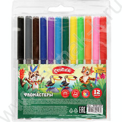 Фломастеры  12цв блистер | Фото 8