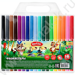 Фломастеры  18цв блистер | Фото 8